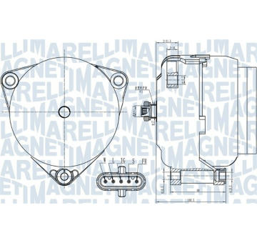 generátor MAGNETI MARELLI 063731997010