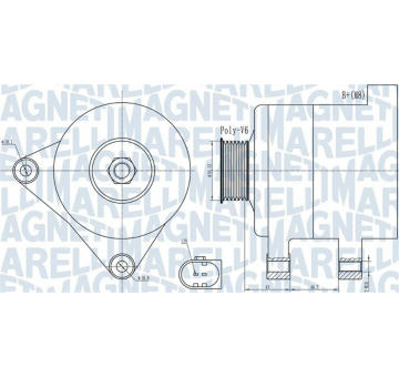 generátor MAGNETI MARELLI 063732000010