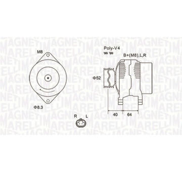 generátor MAGNETI MARELLI 063732023010