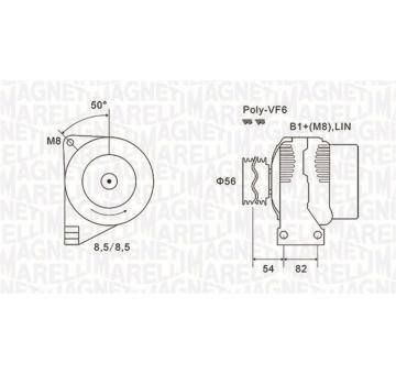 generátor MAGNETI MARELLI 063732028010