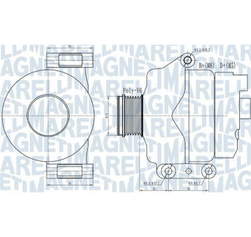 generátor MAGNETI MARELLI 063732132010