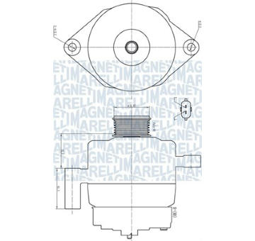 generátor MAGNETI MARELLI 063732181010