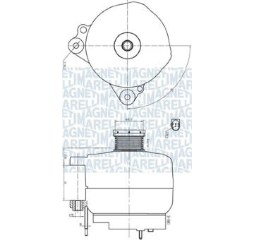 generátor MAGNETI MARELLI 063732190010