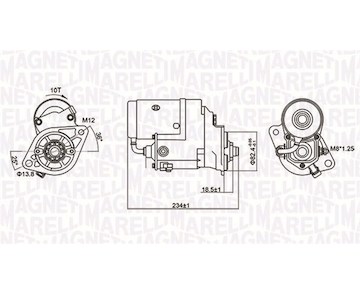 Startér MAGNETI MARELLI 063721154010