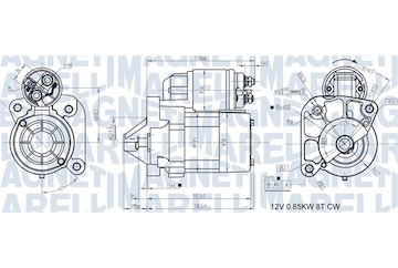 Startér MAGNETI MARELLI 063721186010