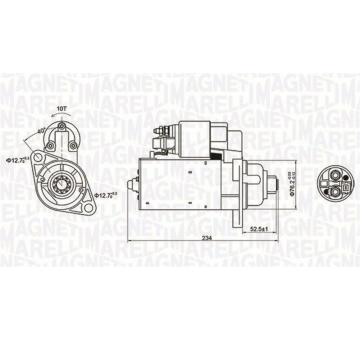 żtartér MAGNETI MARELLI 063721200010