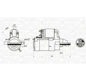 żtartér MAGNETI MARELLI 063721246010