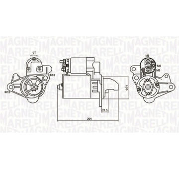 Startér MAGNETI MARELLI 063721254010