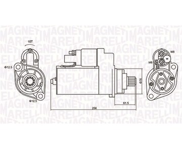 Startér MAGNETI MARELLI 063721405010