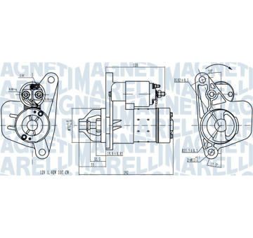 żtartér MAGNETI MARELLI 063721418010