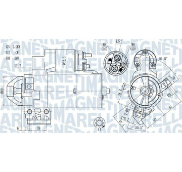 żtartér MAGNETI MARELLI 063721466010