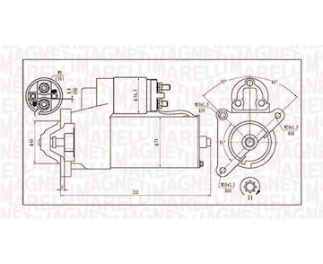 Startér MAGNETI MARELLI 063720373010