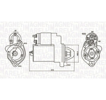 Startér MAGNETI MARELLI 063720612010