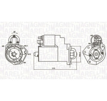 Startér MAGNETI MARELLI 063720880010