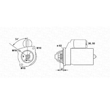 Startér MAGNETI MARELLI 943251466010