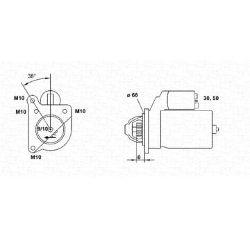 Startér MAGNETI MARELLI 943251489010