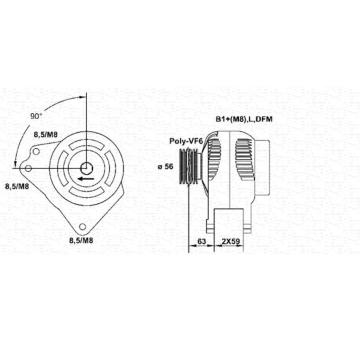 generátor MAGNETI MARELLI 943355059010