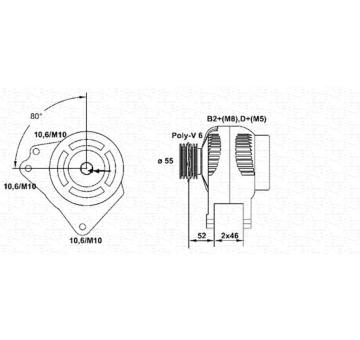 generátor MAGNETI MARELLI 943355144010
