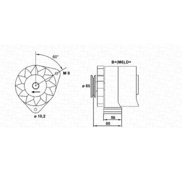 generátor MAGNETI MARELLI 943356202010