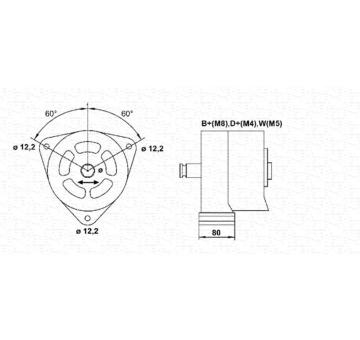 generátor MAGNETI MARELLI 943357256010