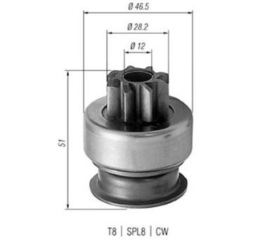 Pastorek, startér MAGNETI MARELLI 940113020176