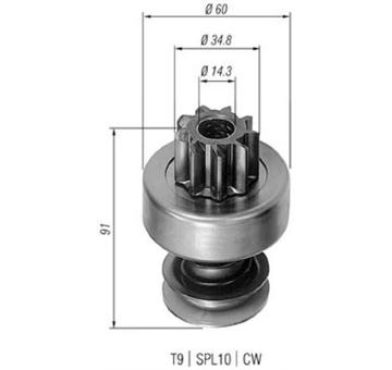 Pastorek, startér MAGNETI MARELLI 940113020204