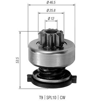 Pastorek, startér MAGNETI MARELLI 940113020226