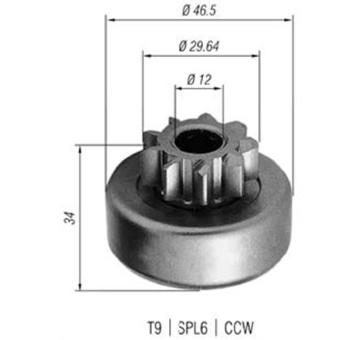 Pastorek, startér MAGNETI MARELLI 940113020238