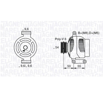 generátor MAGNETI MARELLI 063358062010