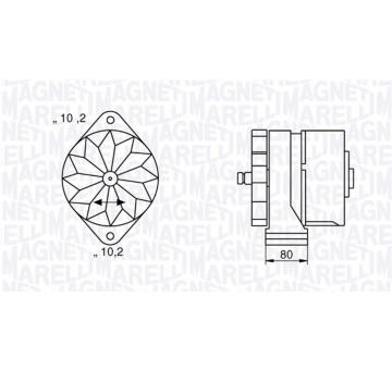generátor MAGNETI MARELLI 063534696430