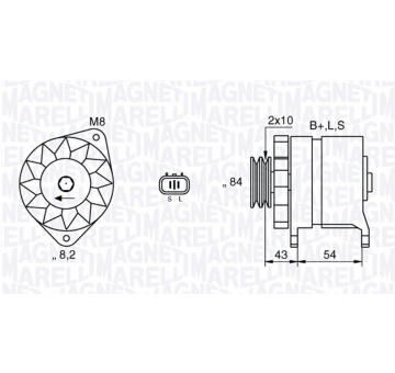 generátor MAGNETI MARELLI 063532625010