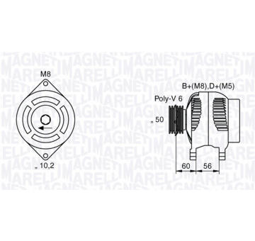 generátor MAGNETI MARELLI 063533479010