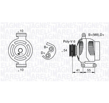 generátor MAGNETI MARELLI 063377028010