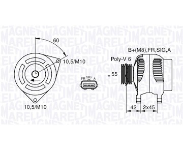 generátor MAGNETI MARELLI 063377416010