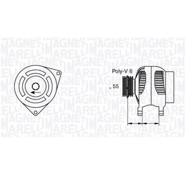 generátor MAGNETI MARELLI 063377429010