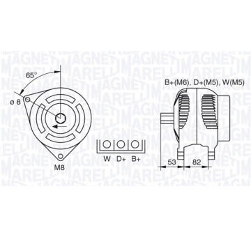 generátor MAGNETI MARELLI 063377462010