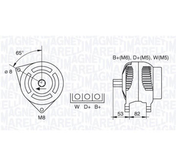 generátor MAGNETI MARELLI 063377466010