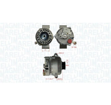 Alternátor MAGNETI MARELLI 063731034010