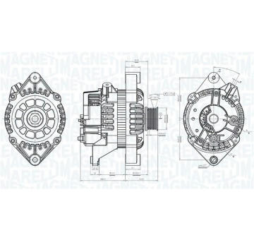generátor MAGNETI MARELLI 063731053010