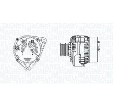 Alternátor MAGNETI MARELLI 063731062010