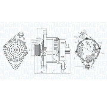 generátor MAGNETI MARELLI 063731084010