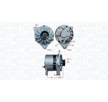 Alternátor MAGNETI MARELLI 063731455010