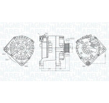 generátor MAGNETI MARELLI 063732041010