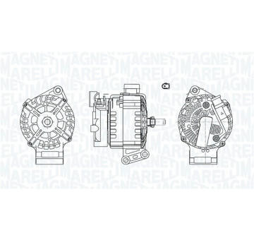 Alternátor MAGNETI MARELLI 063732044010