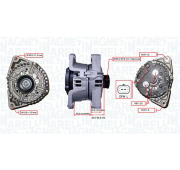 Alternátor MAGNETI MARELLI 063732046010
