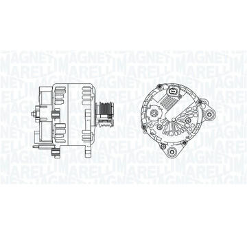Alternátor MAGNETI MARELLI 063732139010