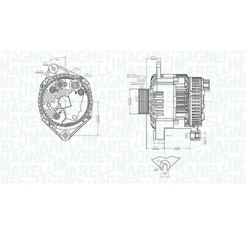 generátor MAGNETI MARELLI 063733874010