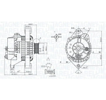 generátor MAGNETI MARELLI 063734274010