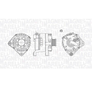 Alternátor MAGNETI MARELLI 063737567010