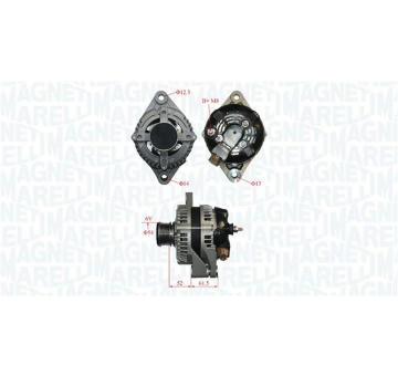 Alternátor MAGNETI MARELLI 063735679010